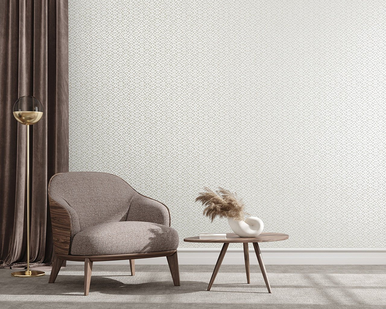 Soul Slow Living Wallpaper - Rosy Grey - Hohenberger - 64653 - Premier Wallcovering