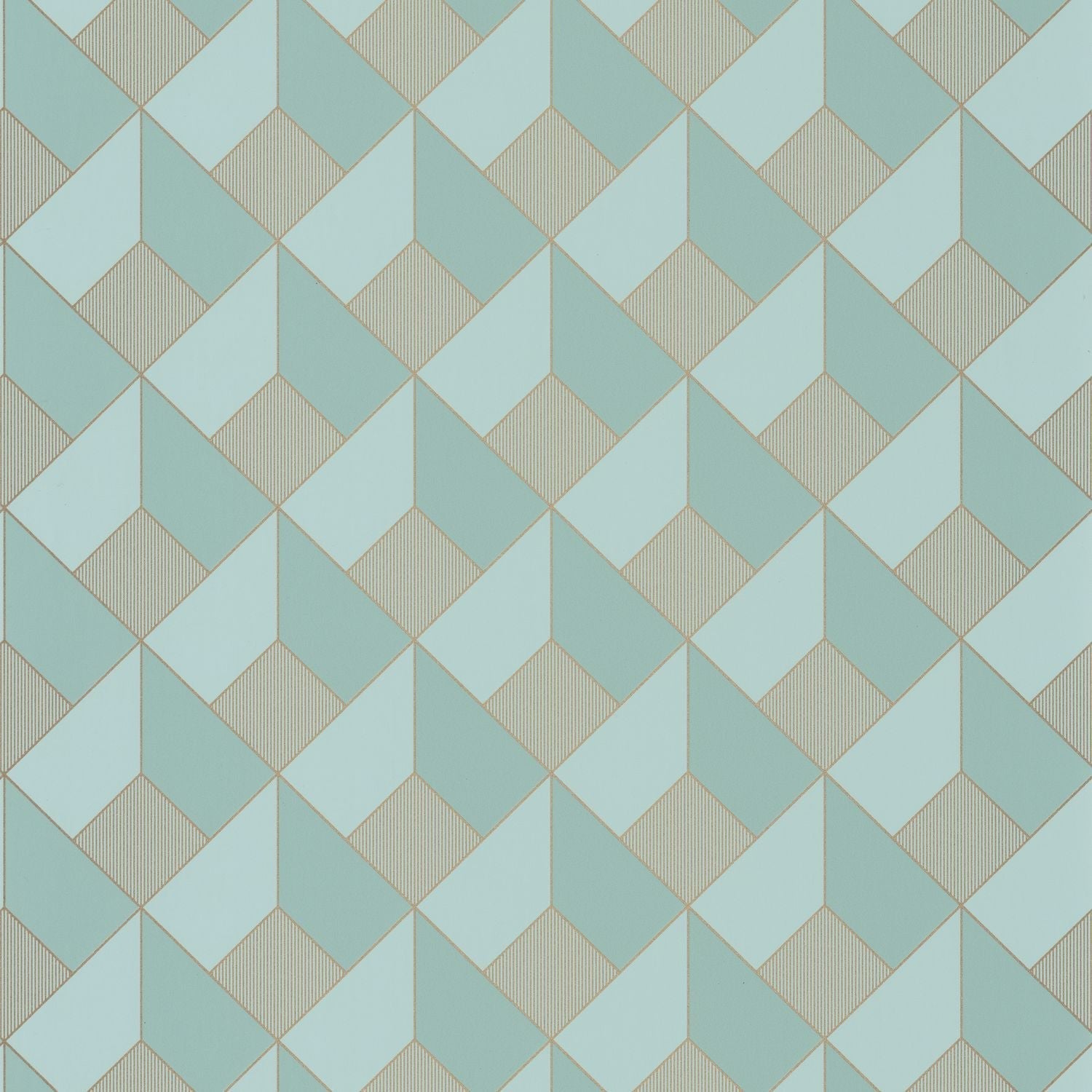 Spaces Square Wallpaper - Smoke Blue - Caselio - 100126120 - Premier Wallcovering