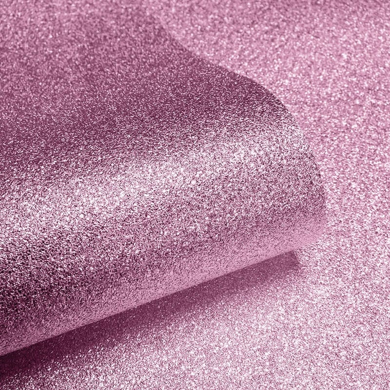 Sparkle Plain Glitter Wallpaper - Soft Pink - Muriva - 601530 - Premier Wallcovering