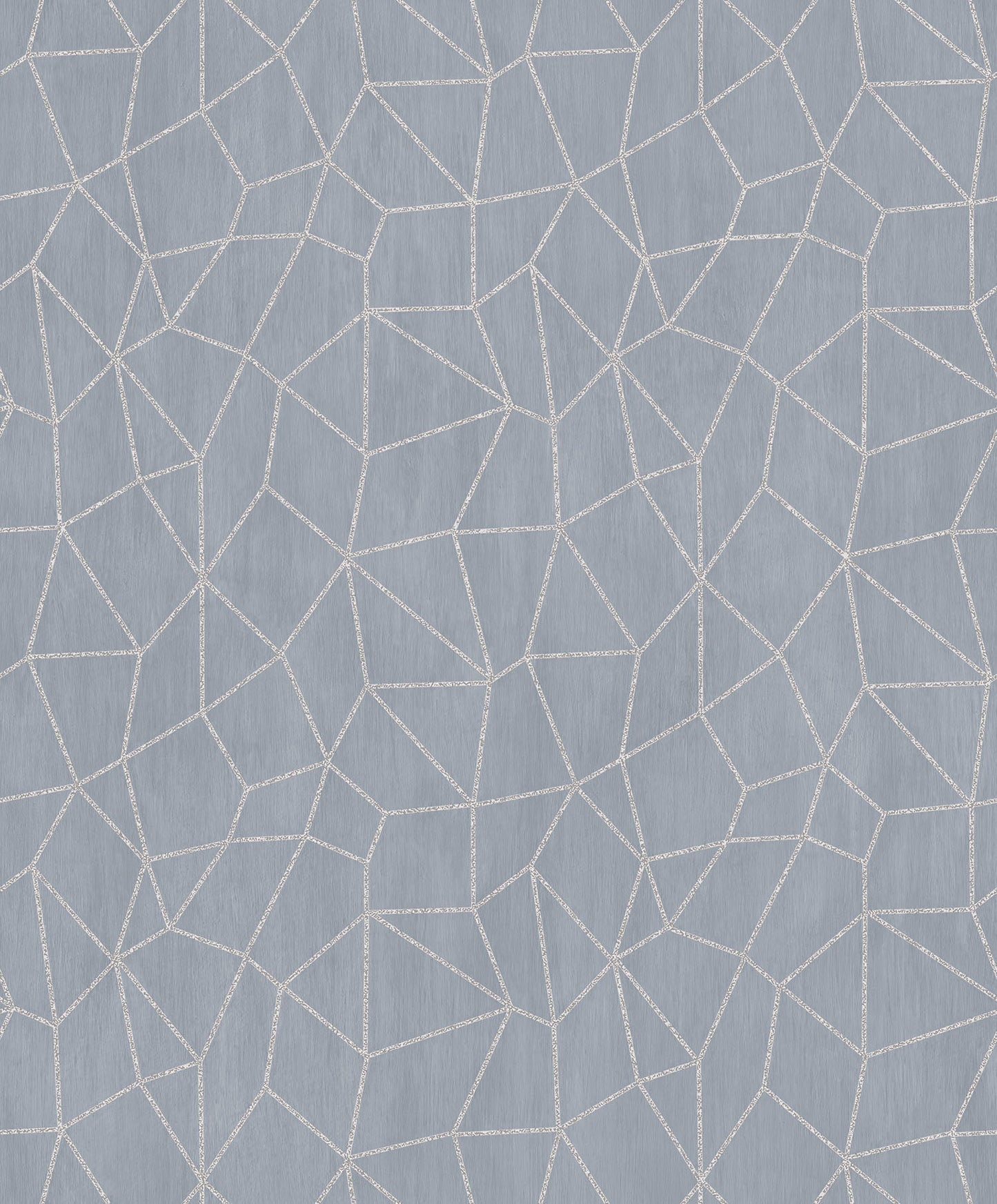 Special FX Metallic Web Effect Wallpaper - Silver / Blue Grey - Galerie - G67697 - Premier Wallcovering