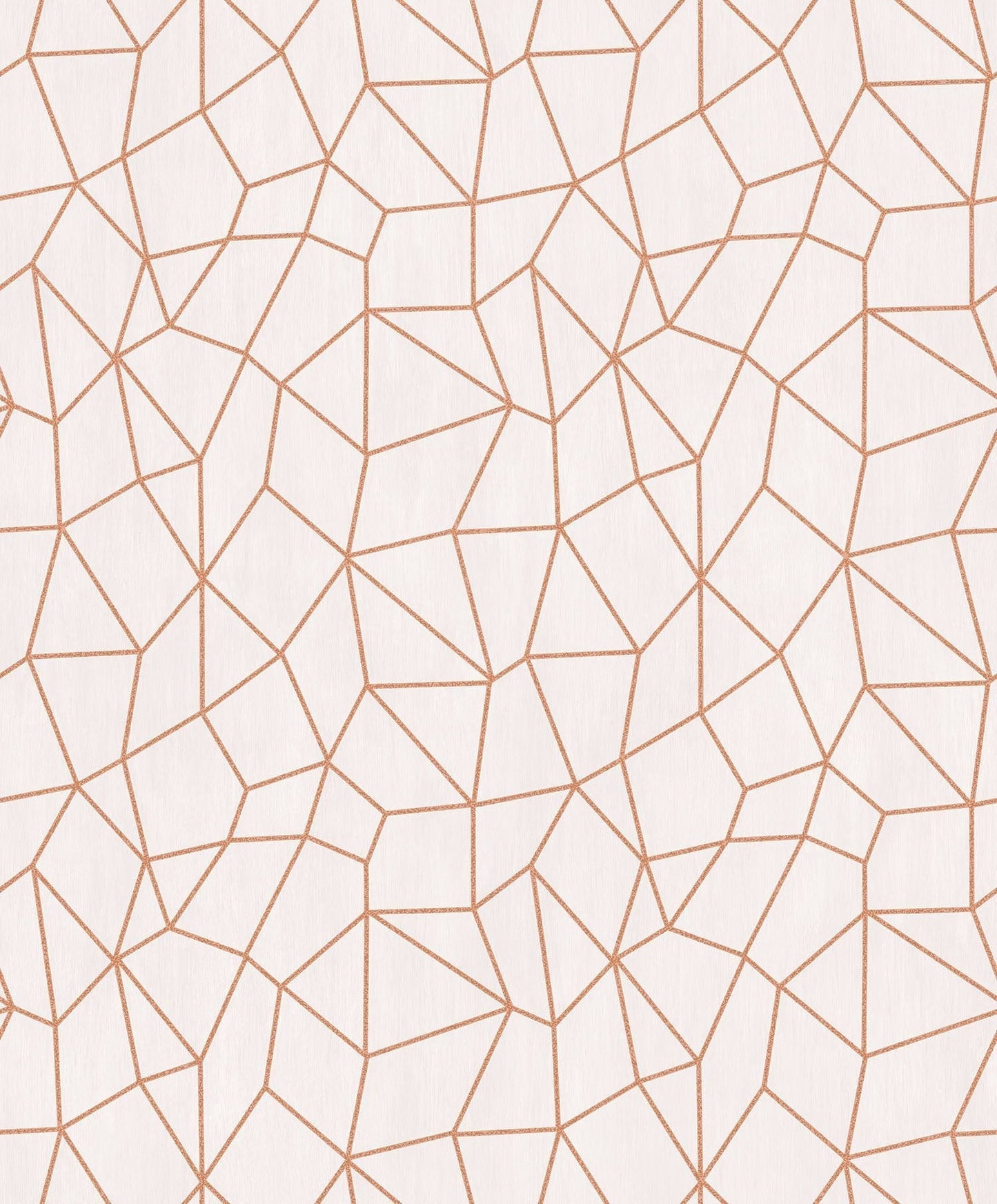 Special FX Metallic Web Effect Wallpaper - Copper / Beige - Galerie - G67701 - Premier Wallcovering