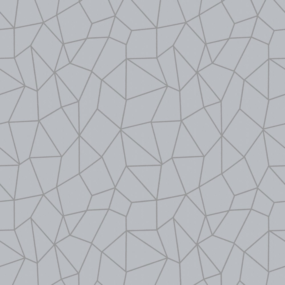 Special FX Metallic Web Effect Wallpaper - Silver / White - Galerie - G67699 - Premier Wallcovering
