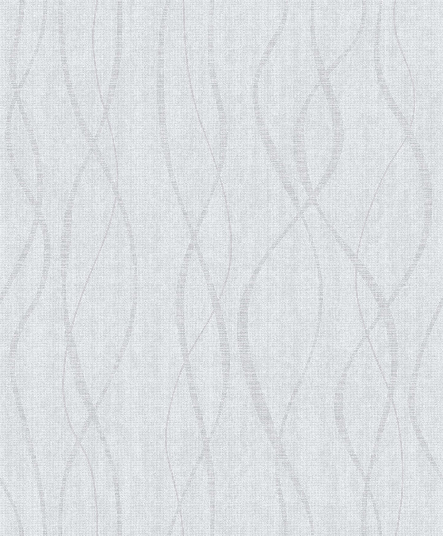 Special FX Ribbon Wallpaper - Silver Grey - Galerie - G67733 - Premier Wallcovering