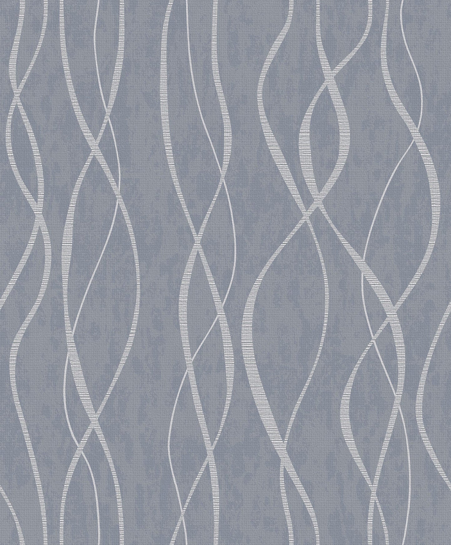 Special FX Ribbon Wallpaper - Blue - Galerie - G67720 - Premier Wallcovering