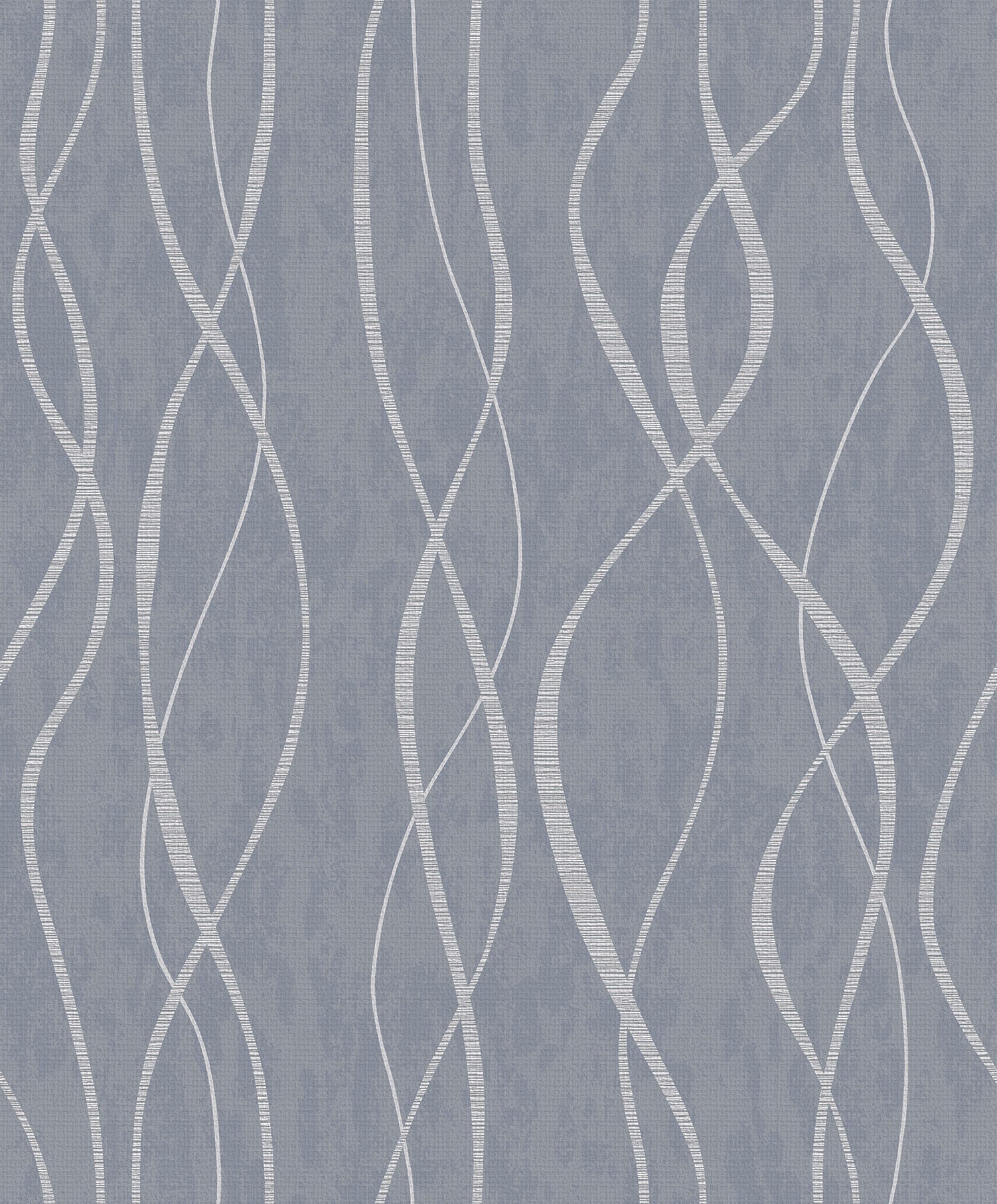 Special FX Ribbon Wallpaper - Blue - Galerie - G67720 - Premier Wallcovering