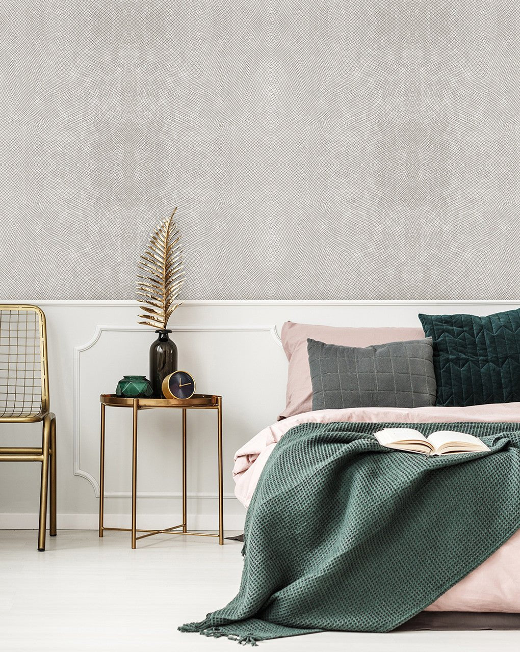 Spirit Slow Living Wallpaper - Rosy Grey - Hohenberger - 64646 - Premier Wallcovering