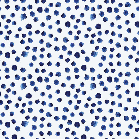 Spot The Difference Wallpaper - Ink Blue - Lust Home - LH900014 - Premier Wallcovering