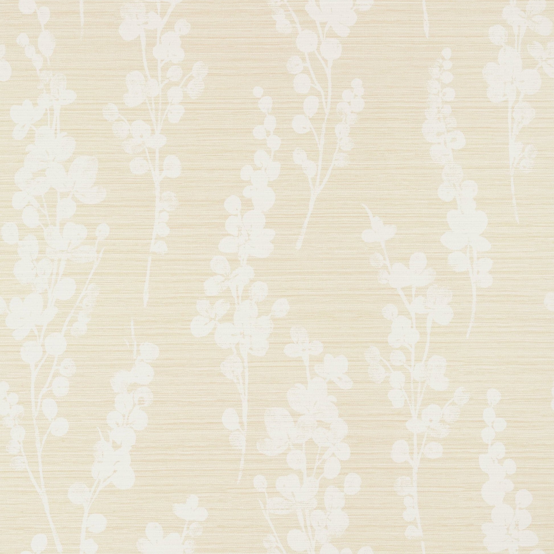 Spring Blooms Wallpaper - Beige - Thibaut - T41048 - Premier Wallcovering