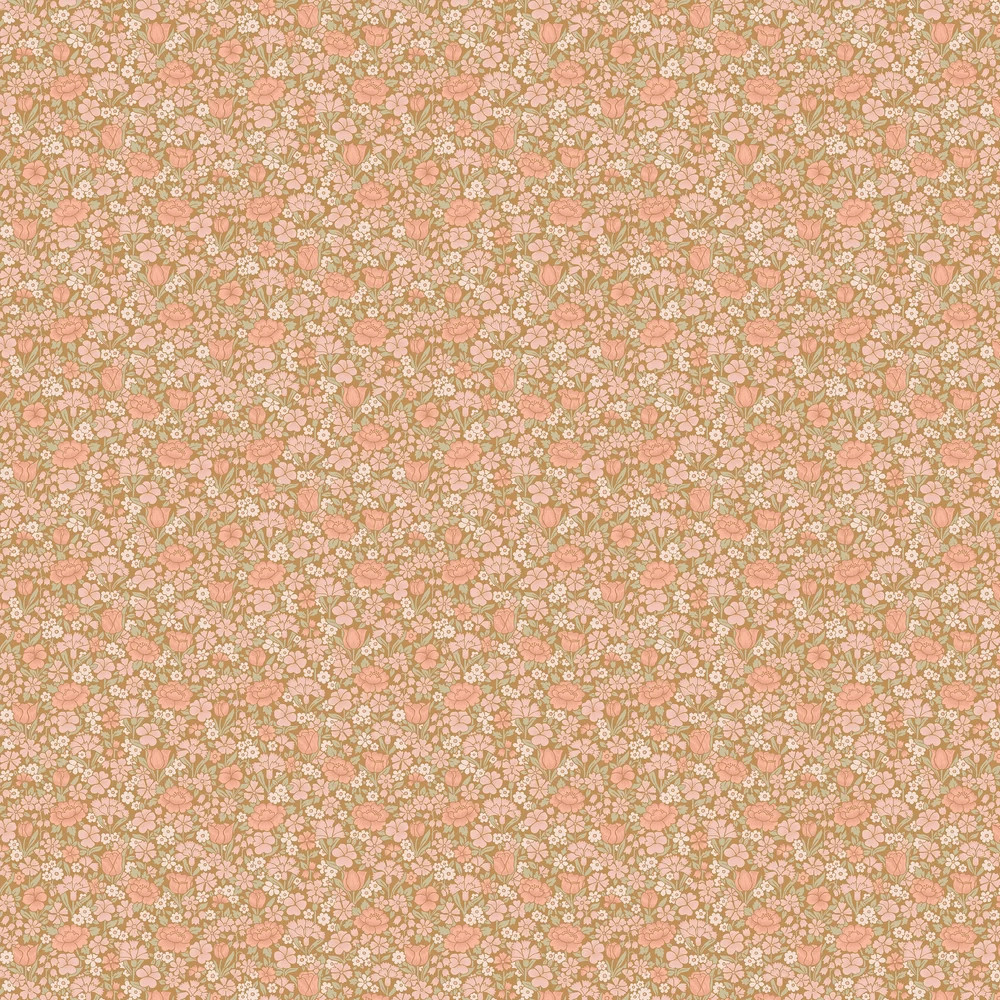 Spring Flowers Wallpaper - Bombolone - Little Greene - 0267SPBOMBO - Premier Wallcovering