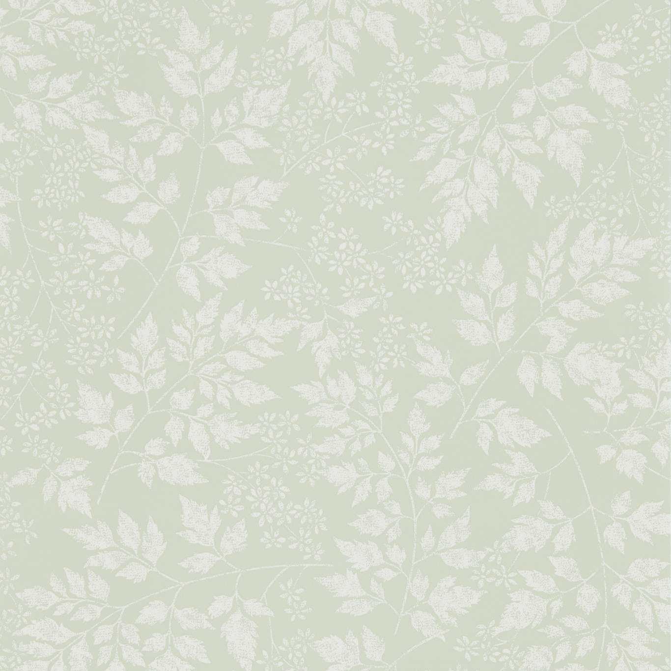 Spring Leaves Wallpaper - Celadon - Sanderson - DHPO216372 - Premier Wallcovering