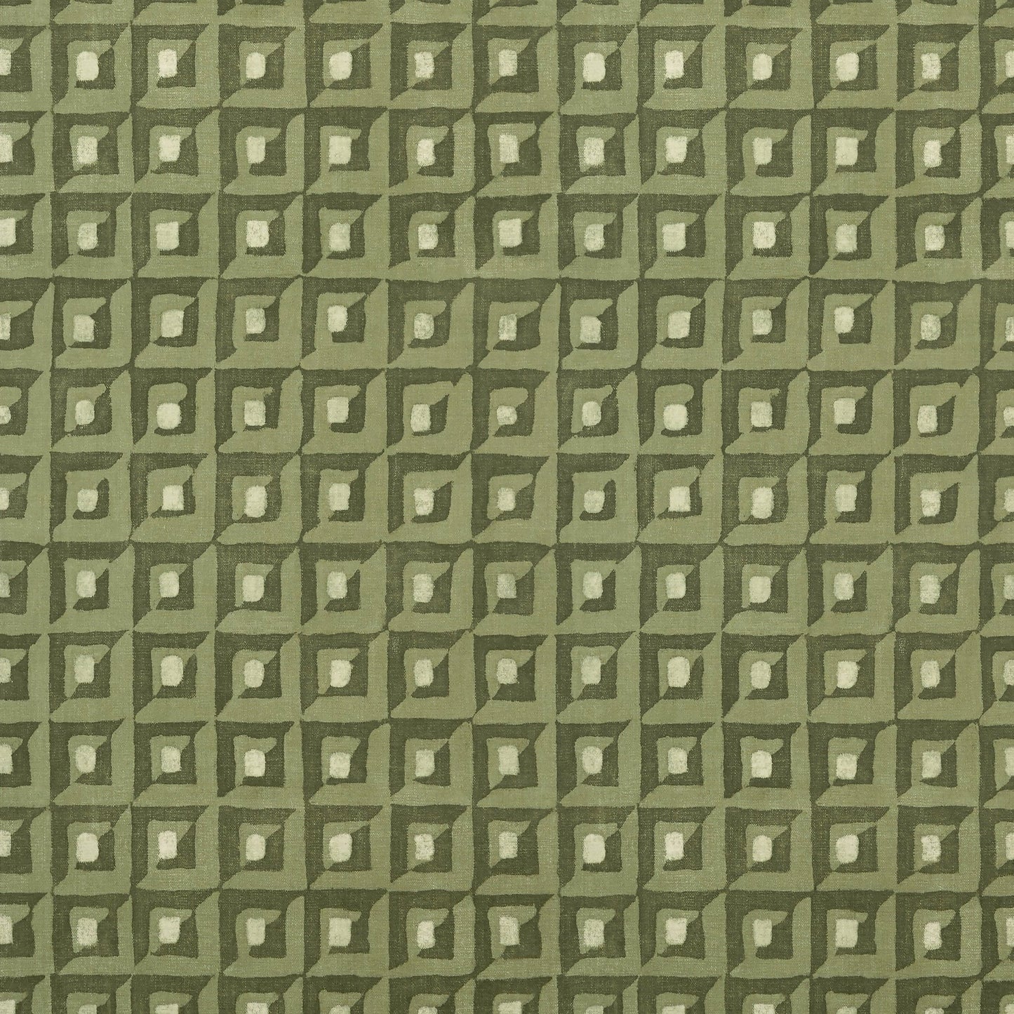 Square Dance Wallpaper - Olive Green - Thibaut - T12846 - Premier Wallcovering