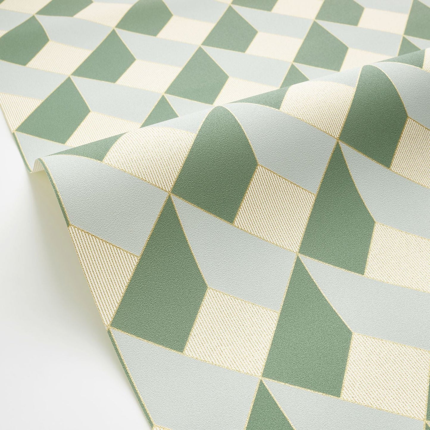 Square Wallpaper - Vert Herbier - Caselio - 105097934 - Premier Wallcovering