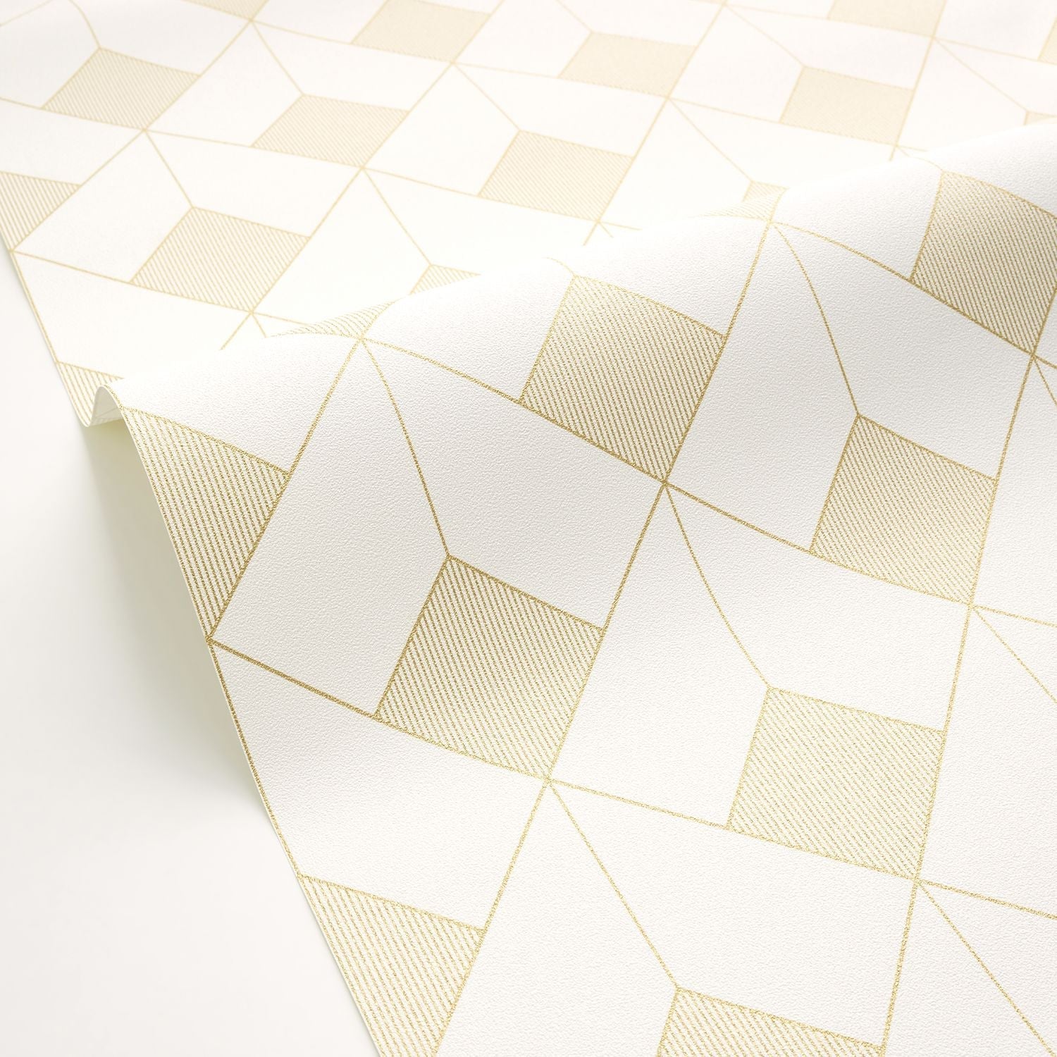 Square Wallpaper - Blanc - Caselio - 105090245 - Premier Wallcovering