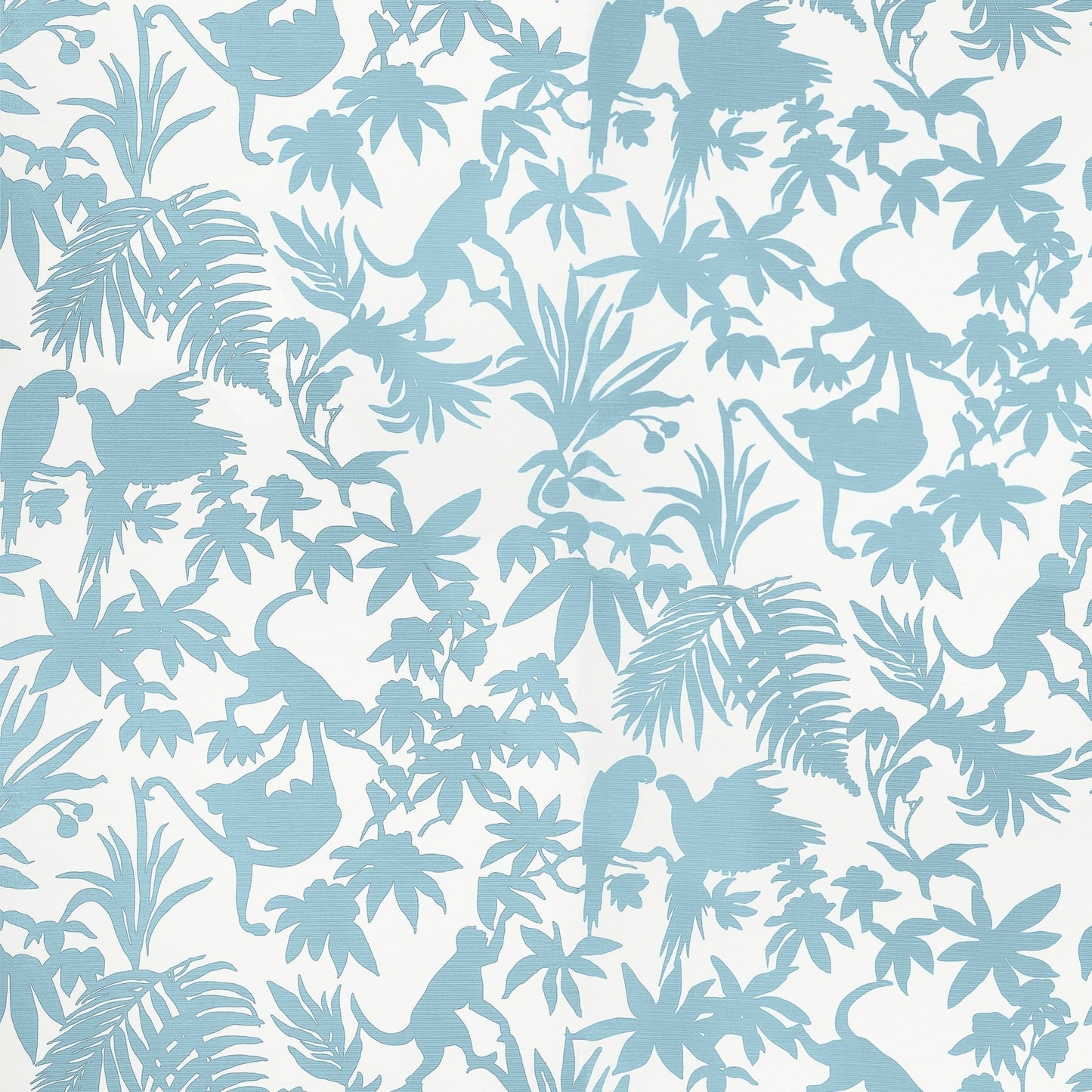 St. Kitts Wallpaper - Blue - Thibaut - T15863 - Premier Wallcovering