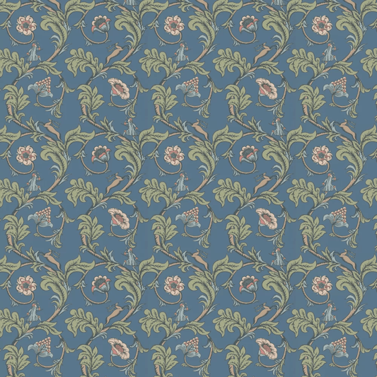 Stag Trail Wallpaper - Juniper - Little Greene - 0245STJUNIP - Premier Wallcovering
