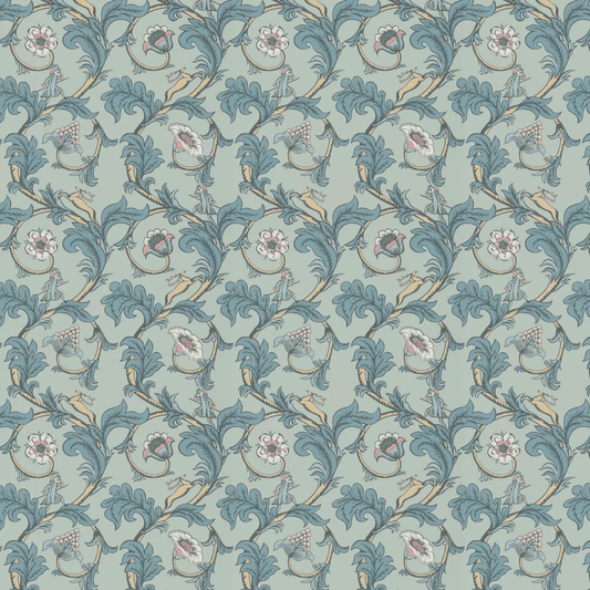 Stag Trail Wallpaper - Arsenic - Little Greene - 0245STARSEN - Premier Wallcovering