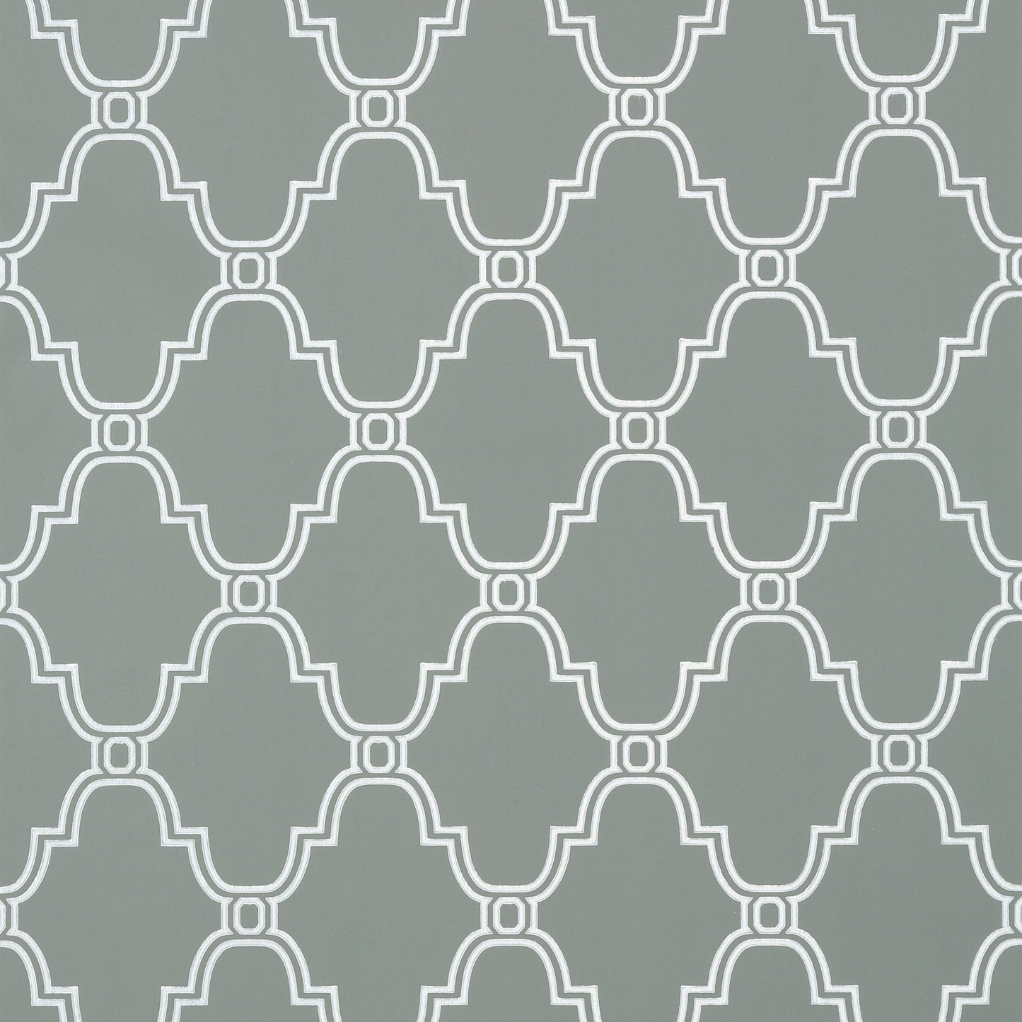 Stanbury Trellis Wallpaper - Charcoal - Thibaut - T35123 - Premier Wallcovering