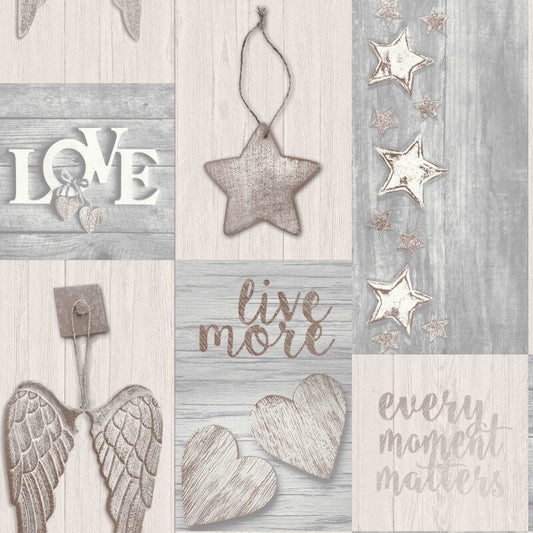 Starlight Home Metallic Wallpaper - Rose Gold - Crown - M1488 - Premier Wallcovering