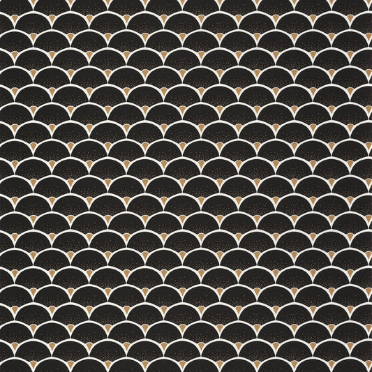 Starlight Wallpaper - Noir - Caselio - 101139025 - Premier Wallcovering