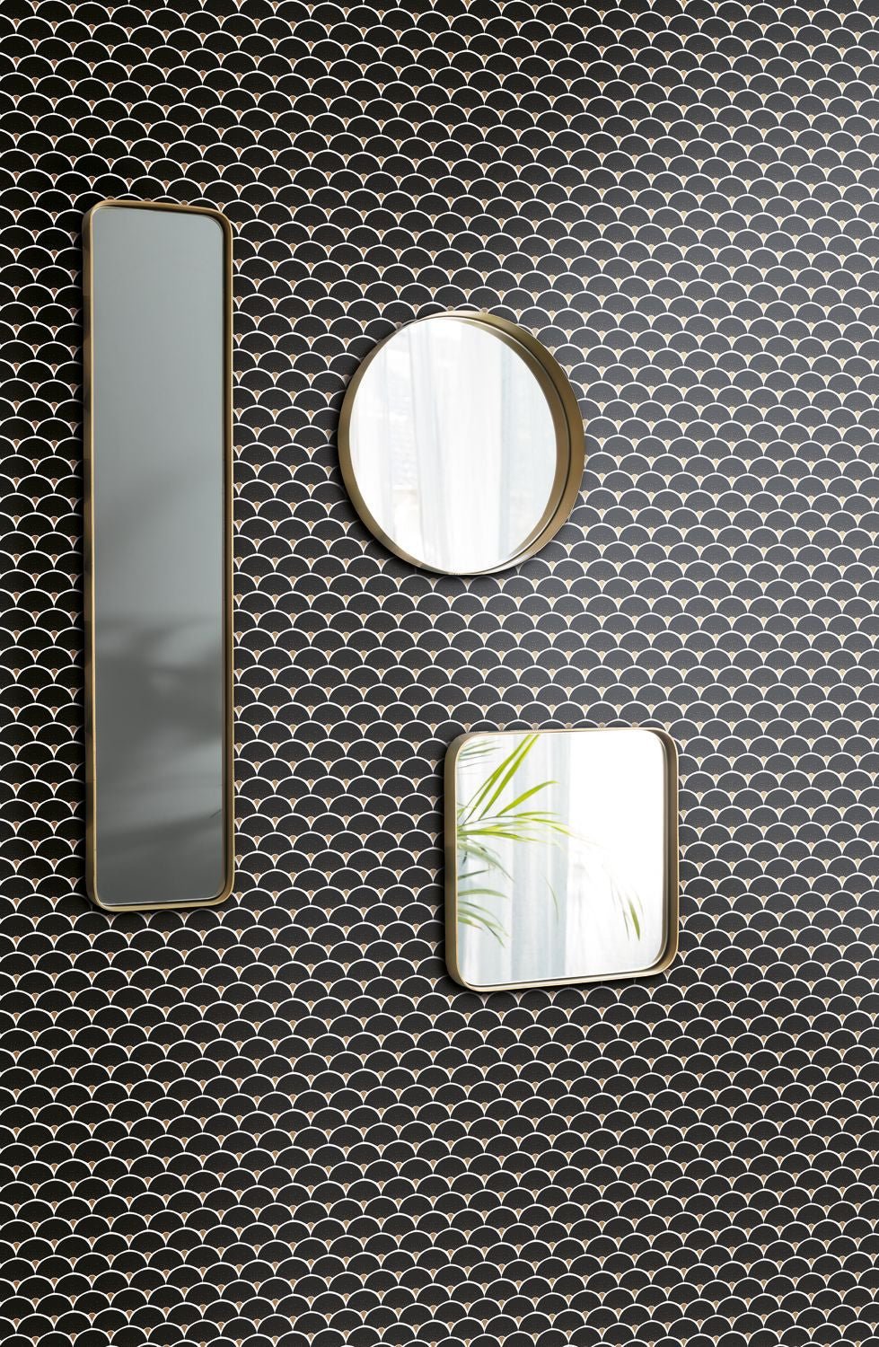 Starlight Wallpaper - Noir - Caselio - 101139025 - Premier Wallcovering