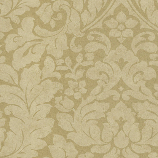 Stature Floral Wallpaper - Gold - Eijffinger - 382541 - Premier Wallcovering
