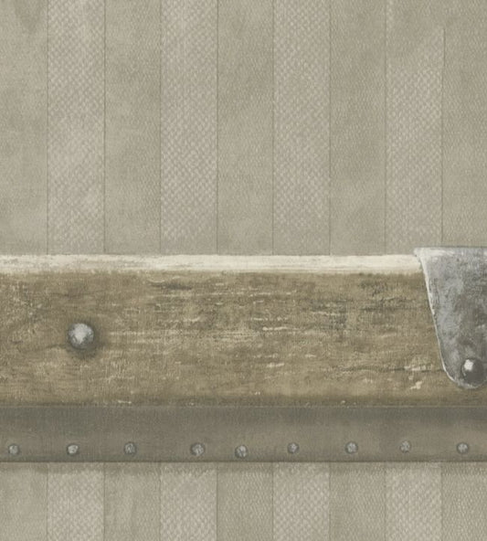 Steamer Wallpaper - Leather - Andrew Martin - ATTSTLE - Premier Wallcovering