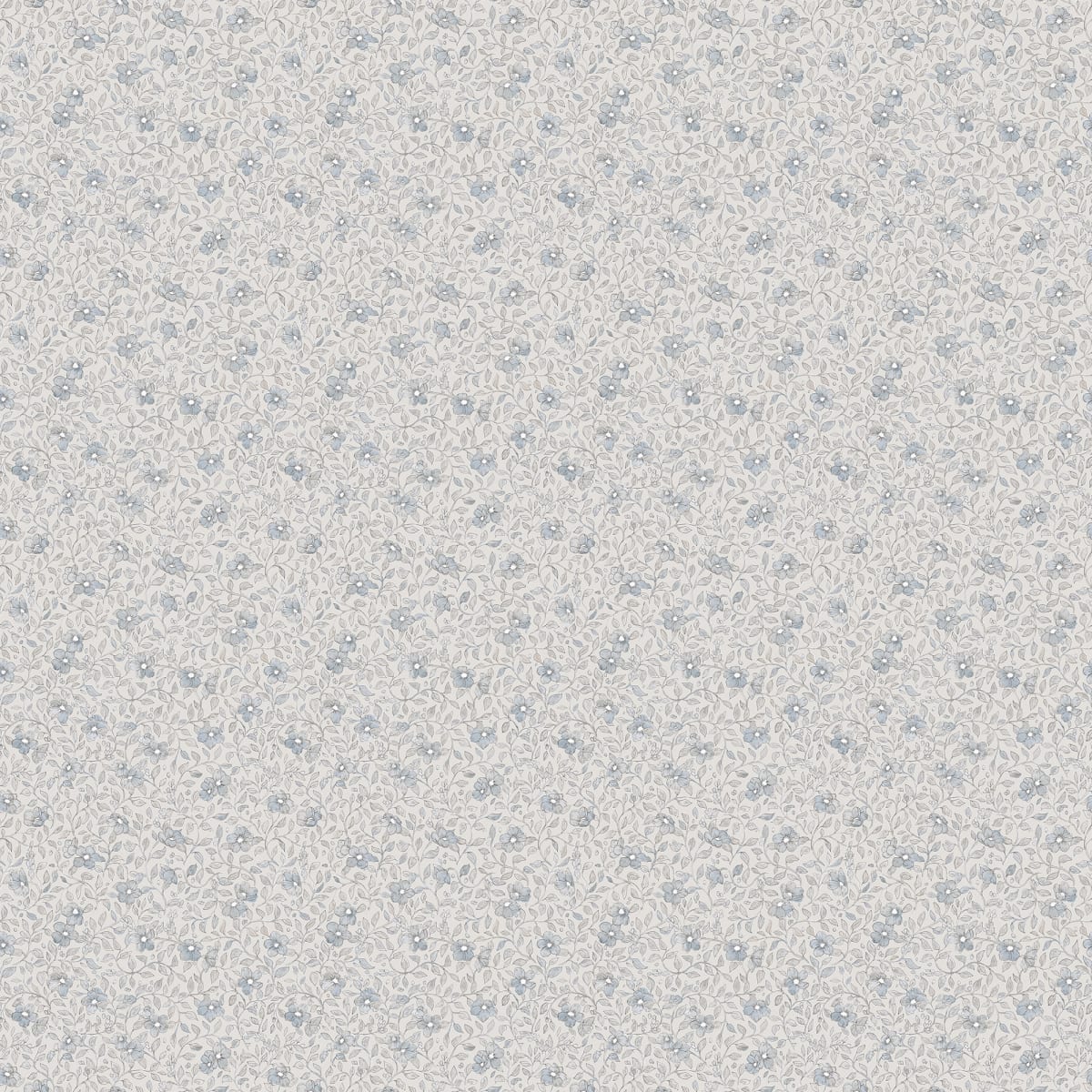 Stella Wallpaper - Misty Blue - Sandberg - S10120 - Premier Wallcovering