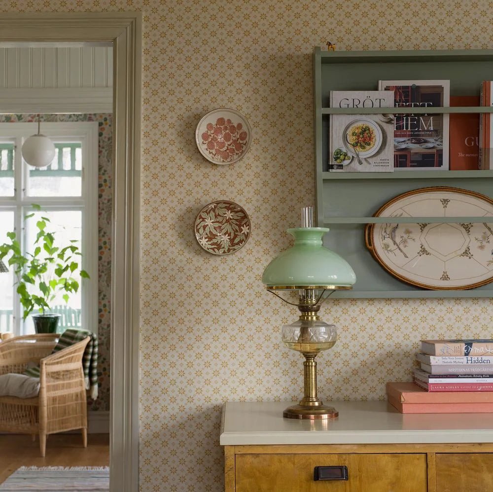 Stella Wallpaper - Terracotta - Boråstapeter - 8066 - Premier Wallcovering