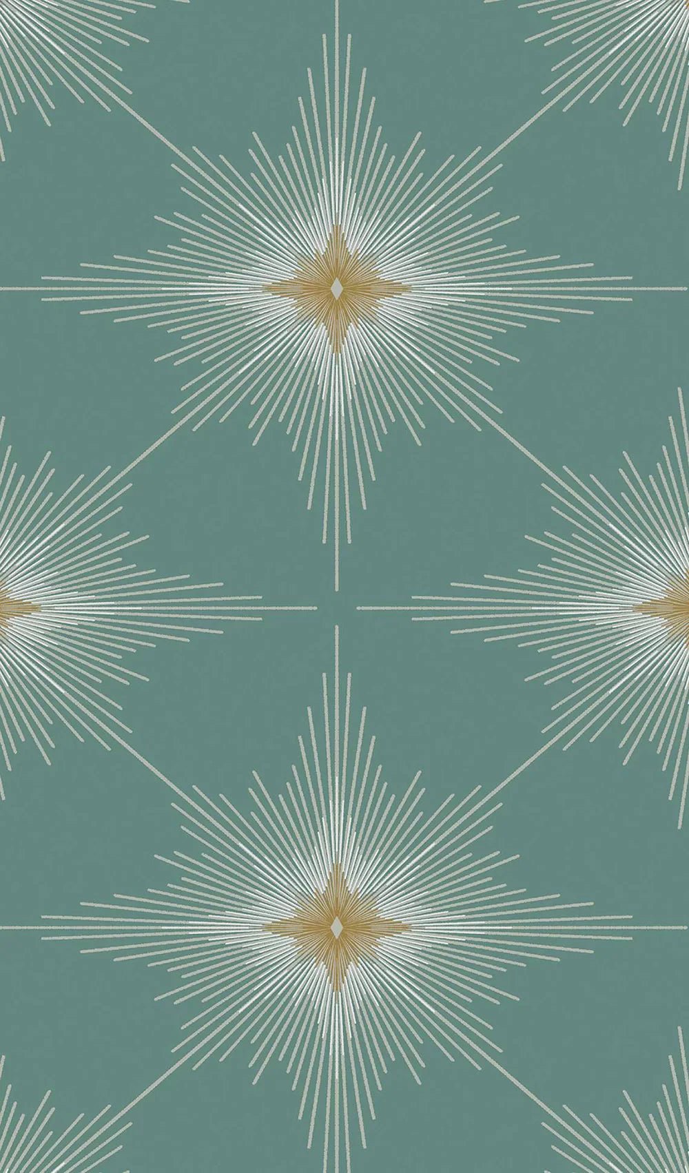 Stellar Geo Wallpaper - Seabreeze - NextWall - NW53004 - Premier Wallcovering