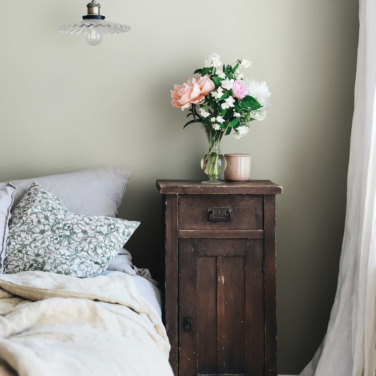 Sten Wallpaper - Garden Green - Sandberg - S10315 - Premier Wallcovering