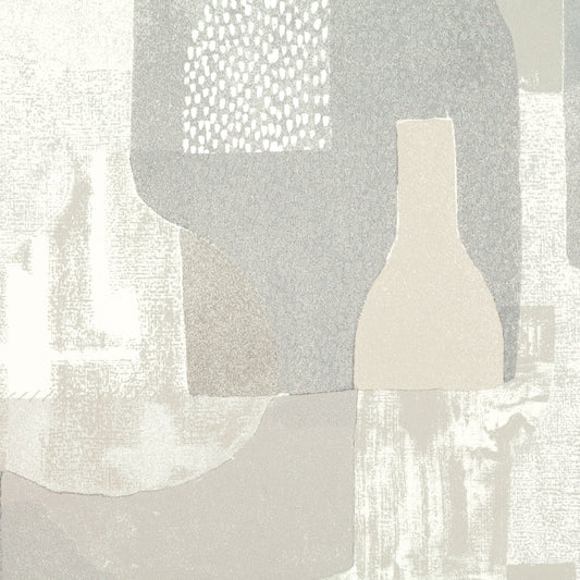 Still Life Wallpaper - Cinder - Villa Nova - W620/01 - Premier Wallcovering