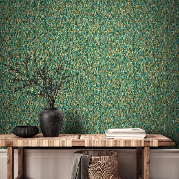 Stipple Wallpaper - Jade Mix - Ohpopsi - FRA50136W - Premier Wallcovering