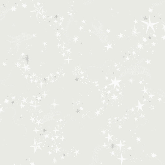 Stjärnorna Wallpaper - Light Gray - Midbec - 29019 - Premier Wallcovering