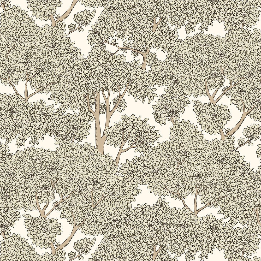 Stockend Woods Wallpaper - Cotswold White and Maitland Green - Josephine Munsey - JMW-101421 - Premier Wallcovering