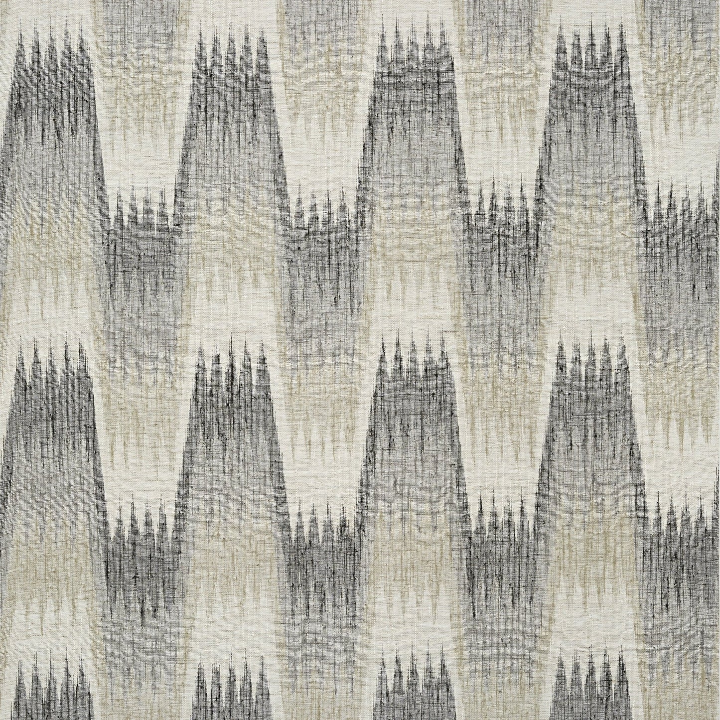 Stockholm Chevron Wallpaper - Black & Grey - Thibaut - T10244 - Premier Wallcovering