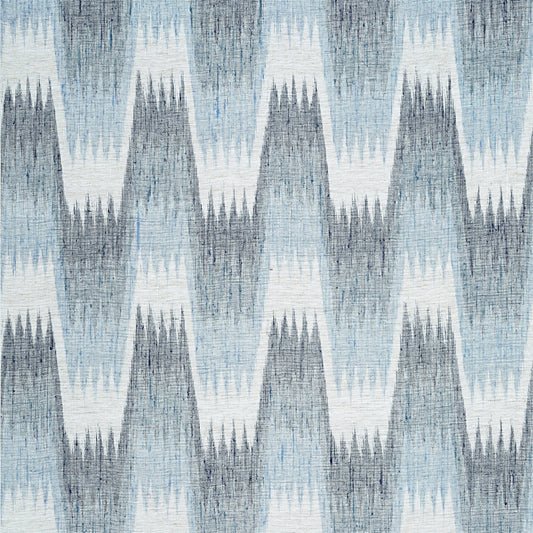 Stockholm Chevron Wallpaper - Blue - Thibaut - T10240 - Premier Wallcovering