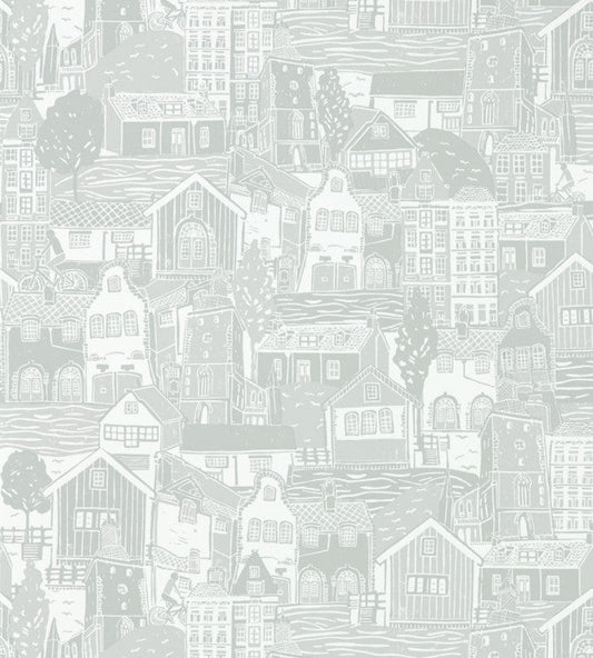 Stockholm Wallpaper - Dove - NART112802 - Scion - Premier Wallcovering