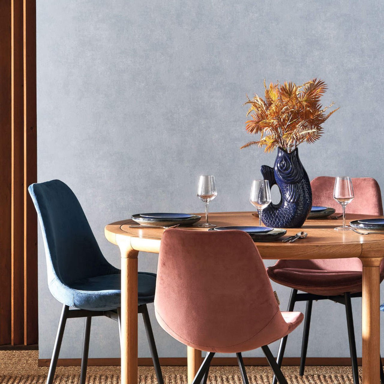 Stone Wallpaper - Fleur De Lin - Casadeco - 80836336 - Premier Wallcovering