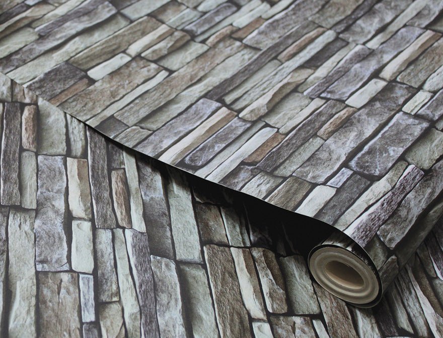 Stone Wallpaper - Natural - Holden Décor - 12365 - Premier Wallcovering