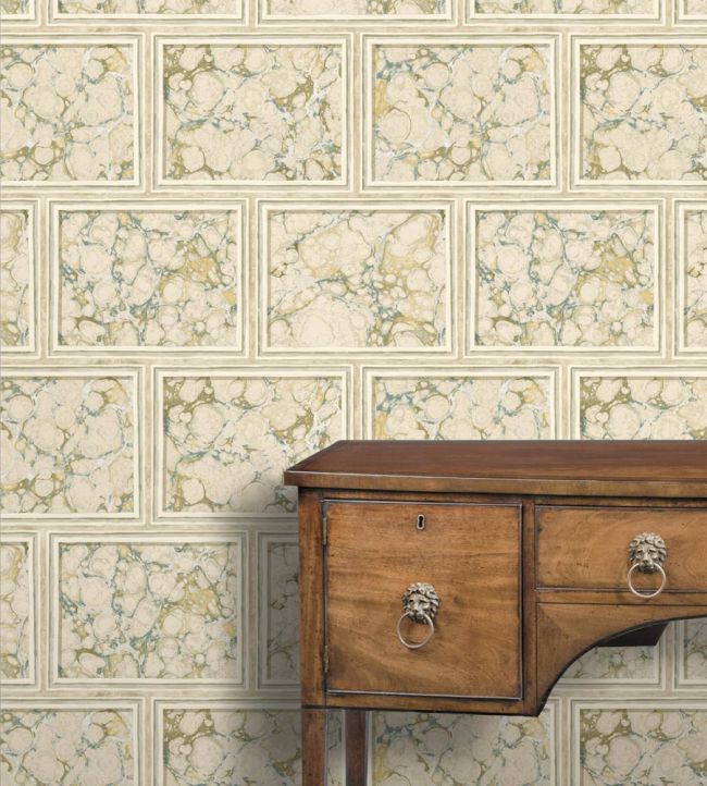 Stones of Venice Wallpaper - Gold - Madeaux - W2600 - 02 - Premier Wallcovering