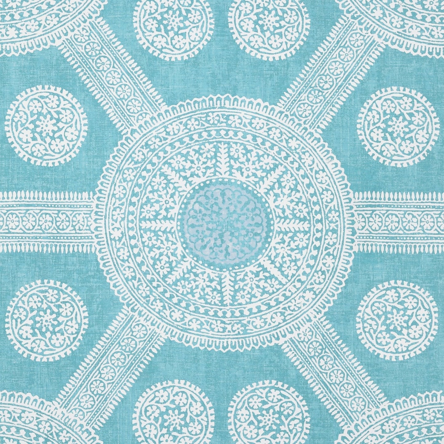 Stonington Wallpaper - Turquoise - Thibaut - T10634 - Premier Wallcovering