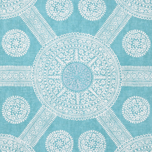Stonington Wallpaper - Turquoise - Thibaut - T10634 - Premier Wallcovering