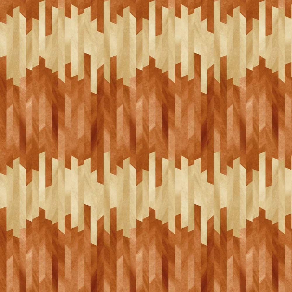 Strata Wallpaper - Hot Ginger - Ohpopsi - GRA50115W - Premier Wallcovering