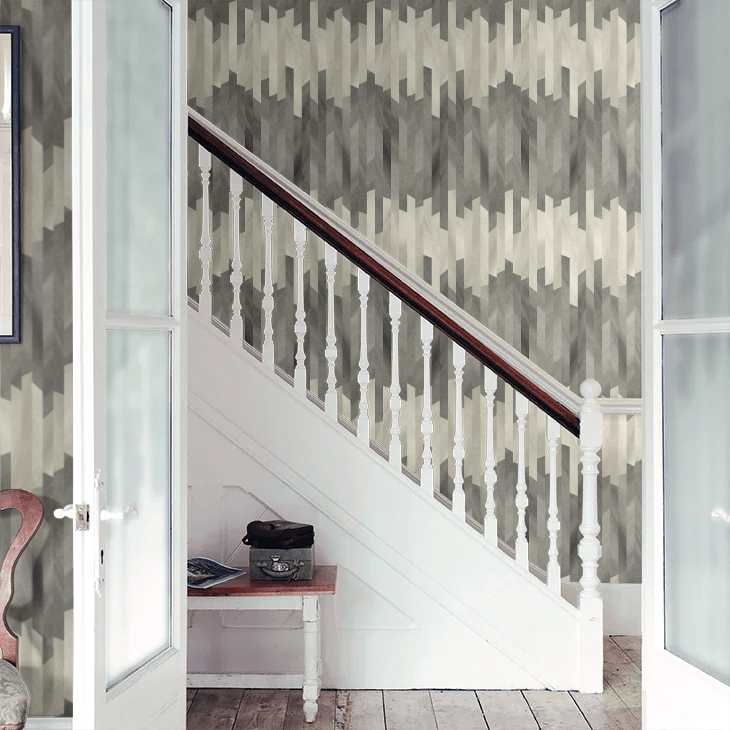 Strata Wallpaper - Obsidian - Ohpopsi - GRA50113W - Premier Wallcovering