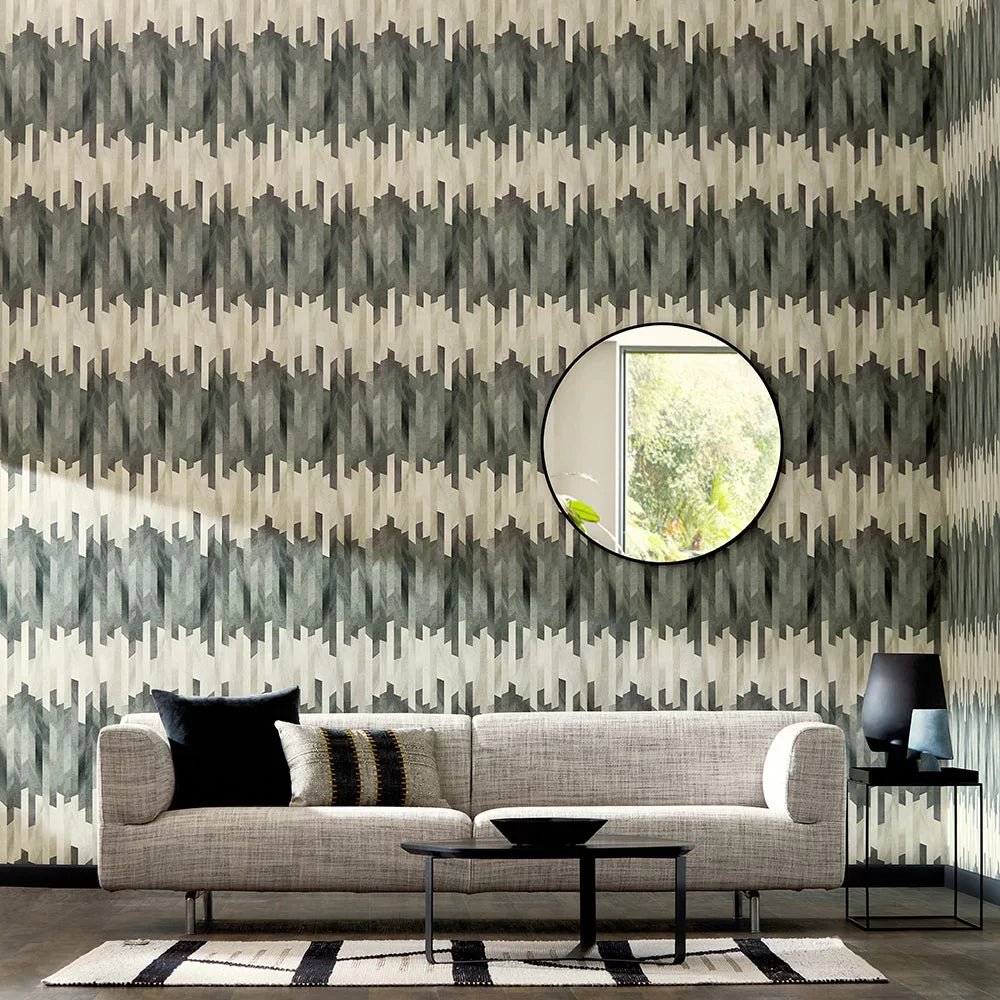 Strata Wallpaper - Obsidian - Ohpopsi - GRA50113W - Premier Wallcovering