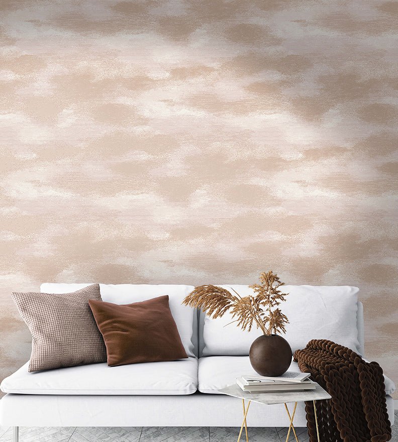 Stratus Wallpaper - Pink - Holden Décor - 65862 - Premier Wallcovering