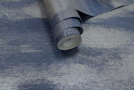 Stratus Wallpaper - Navy - Holden Décor - 65861 - Premier Wallcovering
