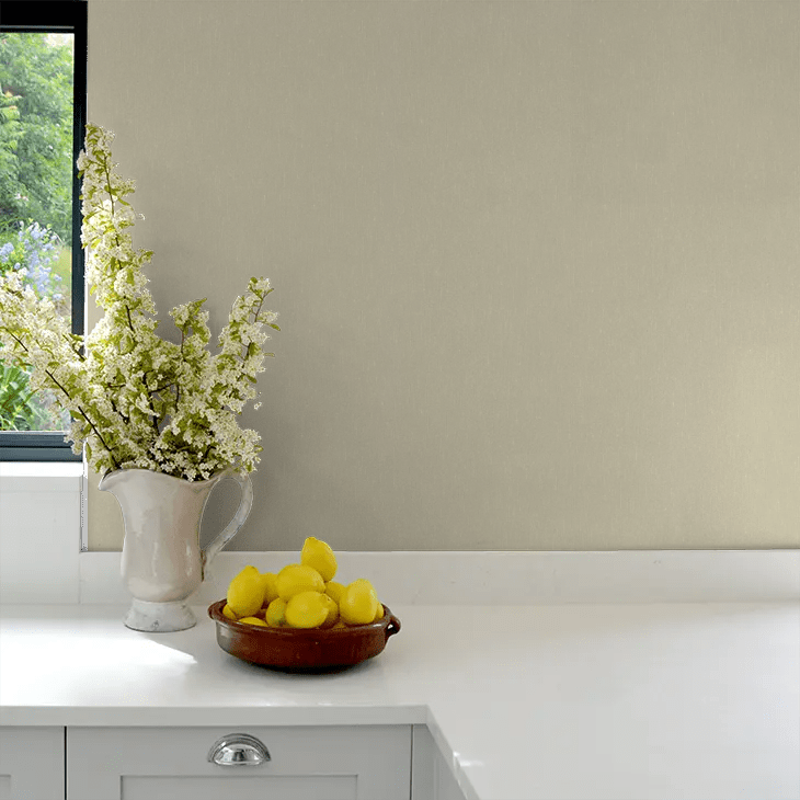 Straw Linen Wallpaper - Straw - Boråstapeter - 4336 - Premier Wallcovering