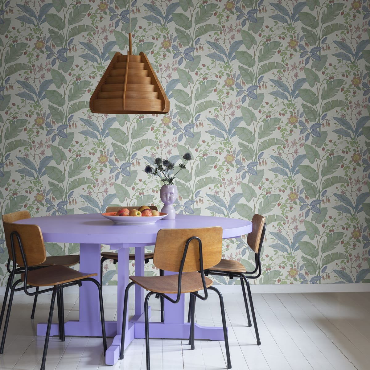 Strawberry Lane Wallpaper - Ivory - Rebel Walls - R18073 - Premier Wallcovering
