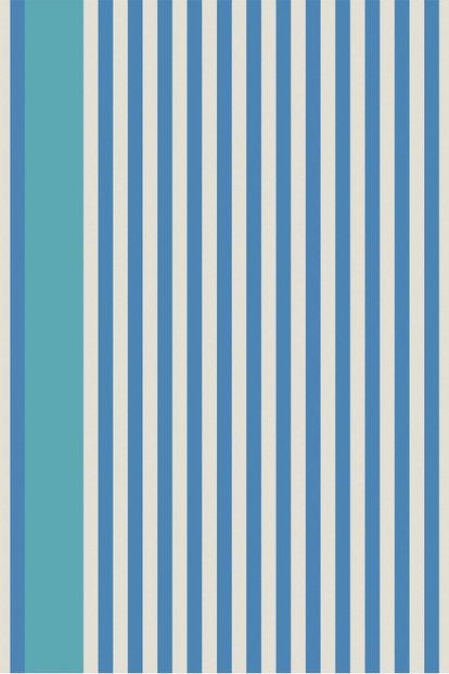 Stripe Wallpaper - Pea Flower Tea - 6101 - Farrow & Ball - Premier Wallcovering
